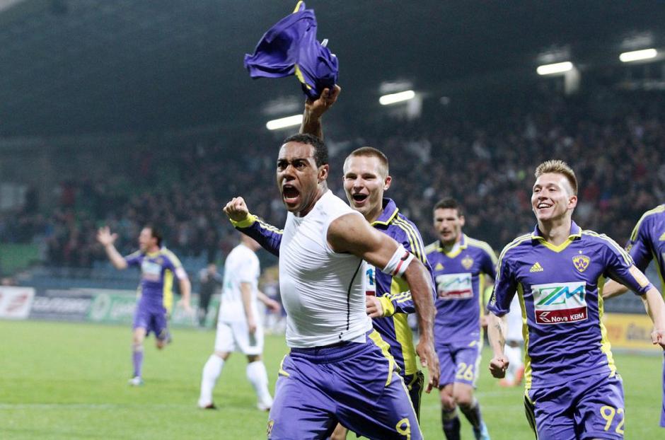 Tavares Milec Črnic Maribor Olimpija Ljubljana večni derbi Prva liga | Avtor: Saša Despot