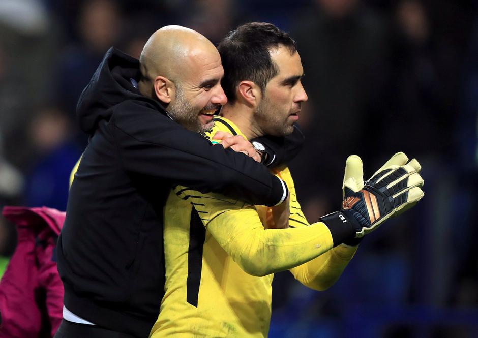 pep guardiola claudio bravo | Avtor: Profimedia