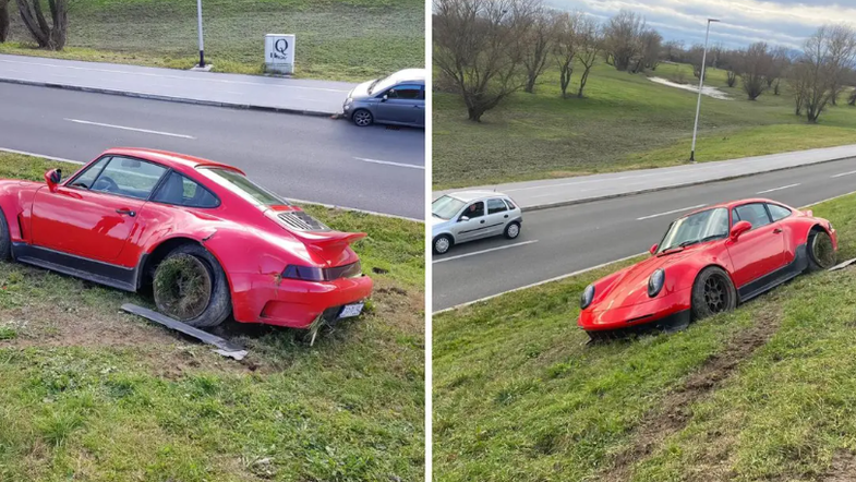 Nesreča porsche