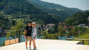 Luka Božič Taja hotel Most na Soči