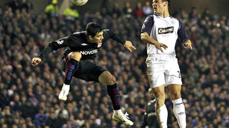 Glasgow Rangers so doma izgubili z Lyonom.