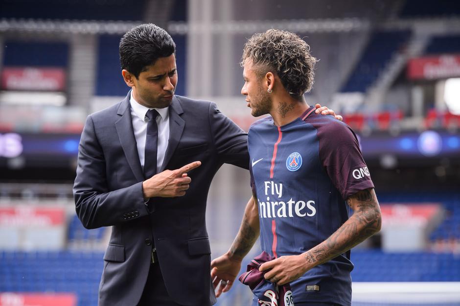 Neymar Nasser Al-Khelaifi | Avtor: EPA