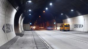 Karavanke, notranjost predora