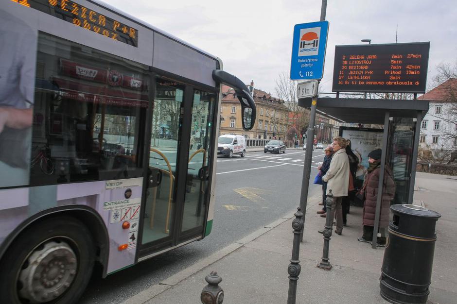 Prikazovalnik avtobusnih prihodov | Avtor: Saša Despot