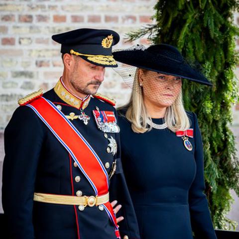 kralj haakon, kraljica mette-marit