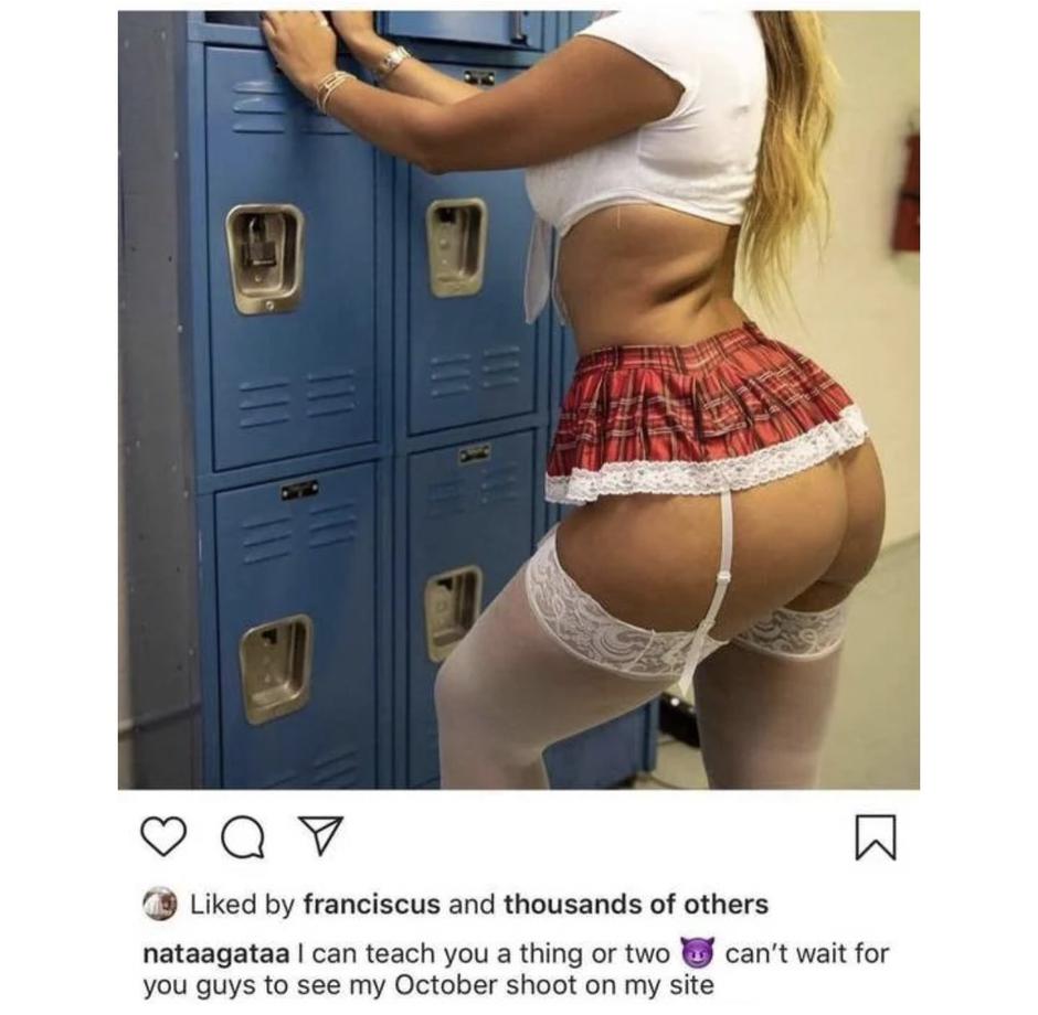 Papež in Natalia Garibotto | Avtor: Instagram/Natalia Garibotto