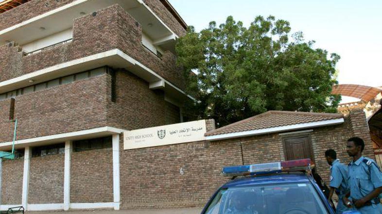 Šola, na kateri je poučevala učiteljica.