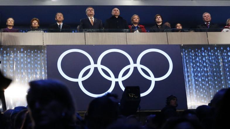 Bach Putin MOK Soči 2014 Fisht Fišt olimpijski stadion olimpijske igre OI otvori