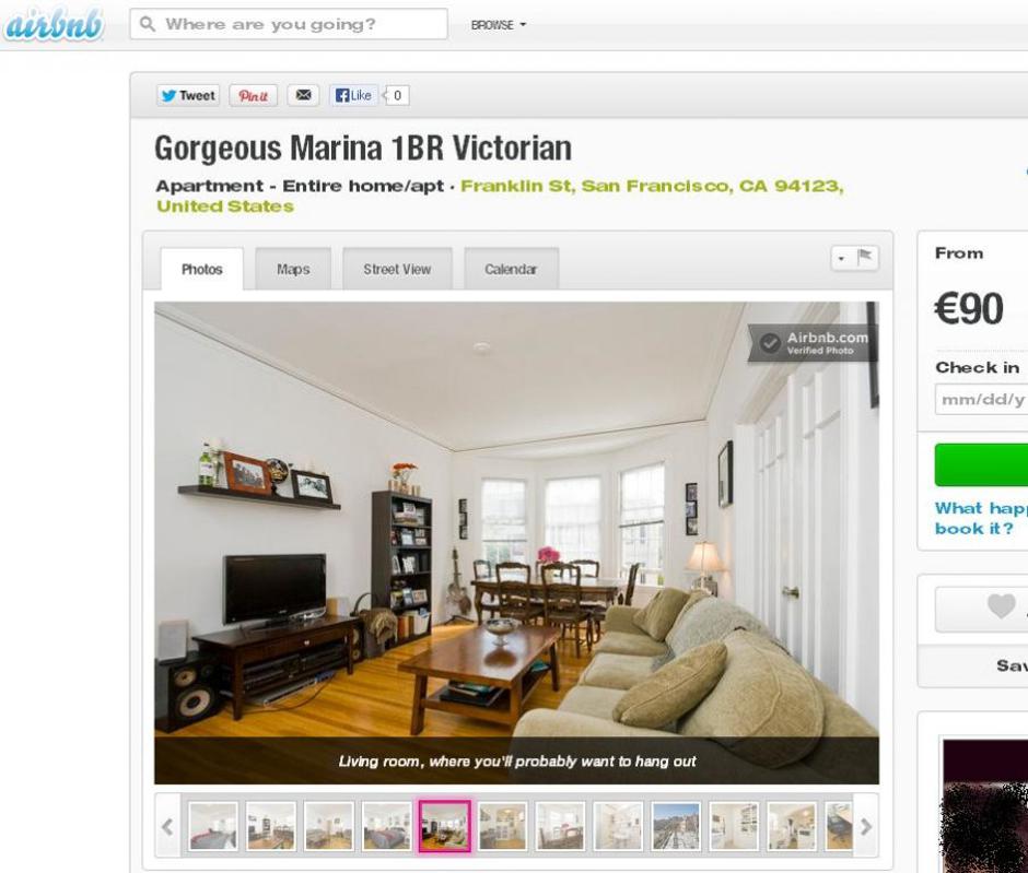 San Francisco | Avtor: airbnb.com