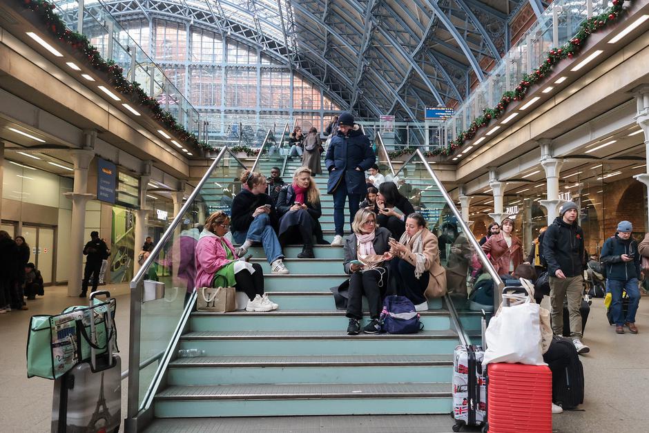 Eurostar odpovedane povezave, London | Avtor: Profimedia