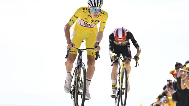 Tadej Pogačar Jonas Vingegaard