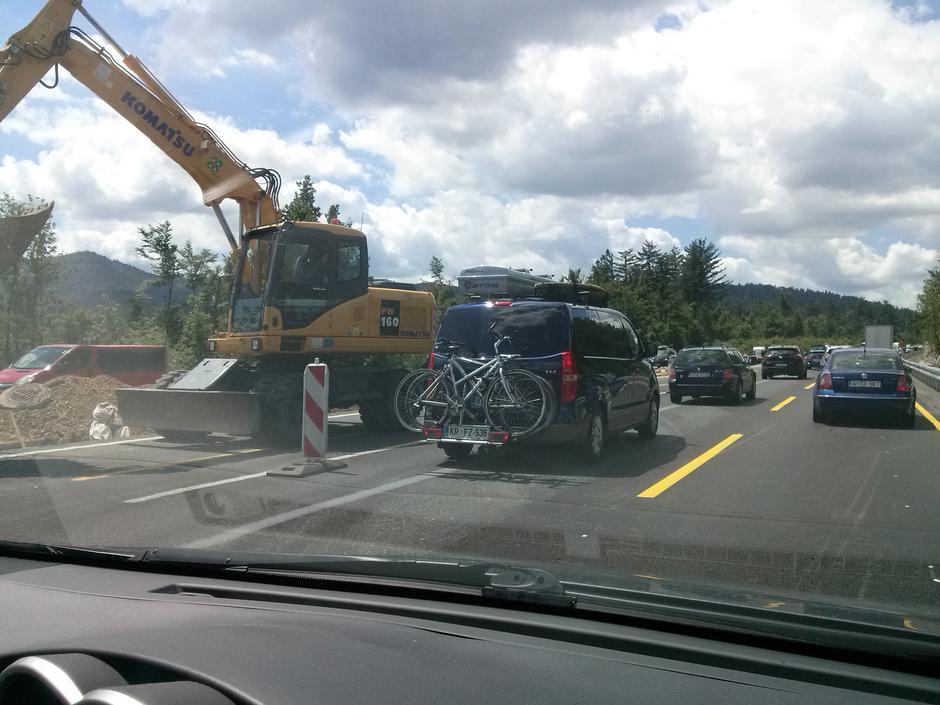 Dela na primorski avtocesti | Avtor: Žurnal24 