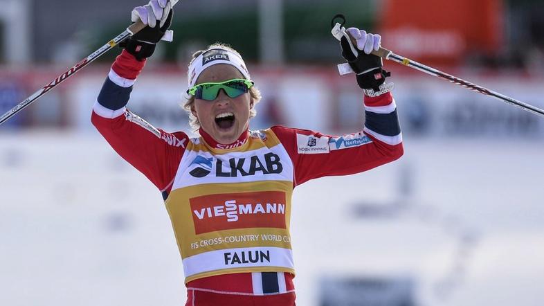 Johaug smučarski tek zadnja tekma sezone Falun