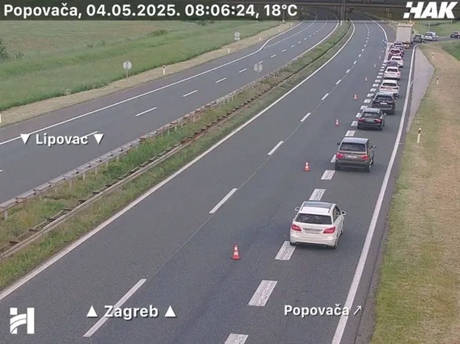 Prometna nesreča avtobusa na hrvaški avtocesti | Avtor: 24sata