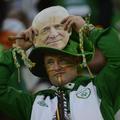 navijač Trapattoni maska Španija Irska Gdansk Euro 2012