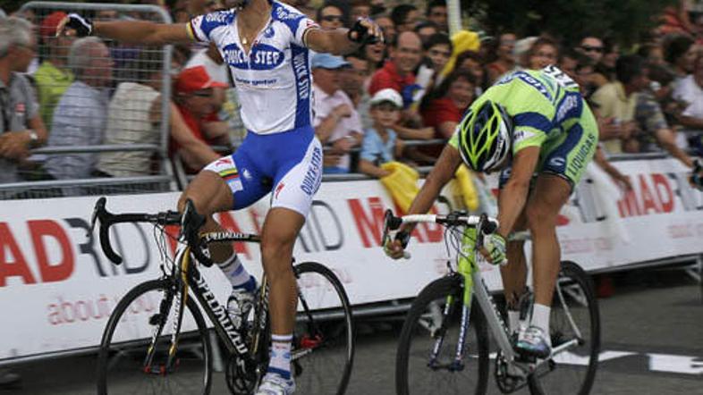 Tom Boonen je slavil še drugič na letošnji Vuelti.