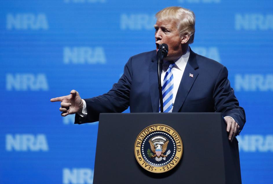 Donald Trump na konferenci NRA