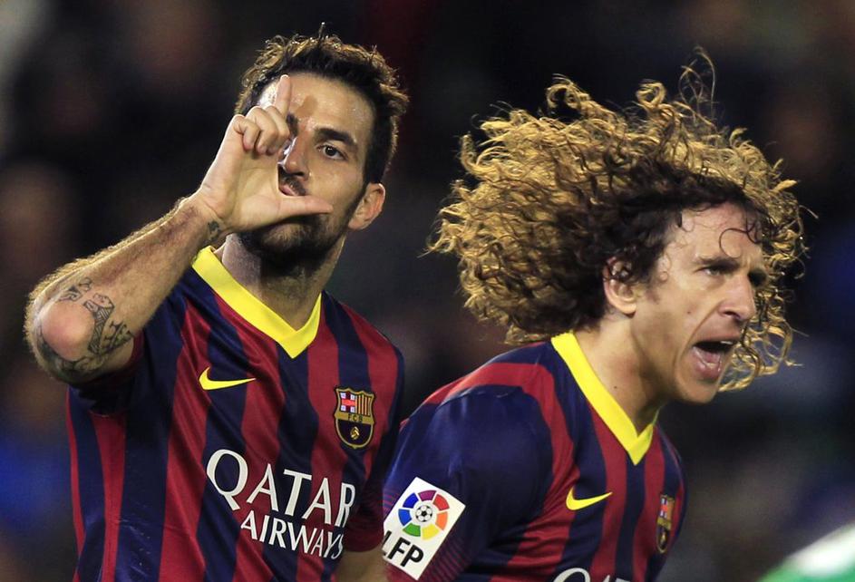 carles puyol cesc fabregas