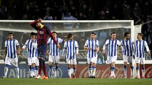 Pique Griezmann Canales Real Sociedad Barcelona Liga BBVA Španija prvenstvo