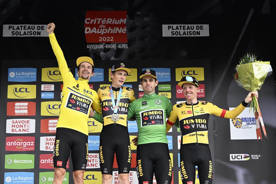 Primož Roglič Jonas Vingegaard Wout van Aert | Avtor: Profimedia
