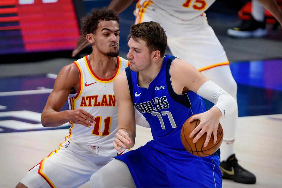 Luka Dončić in Trae Young | Avtor: Profimedia