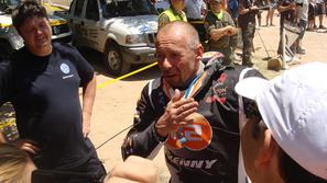 Miran Stanovnik, po zadnji etapi relija Dakar