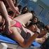 Tequila pool party