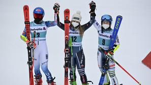 Mikaela Shiffrin Alice Robinson Meta Hrovat