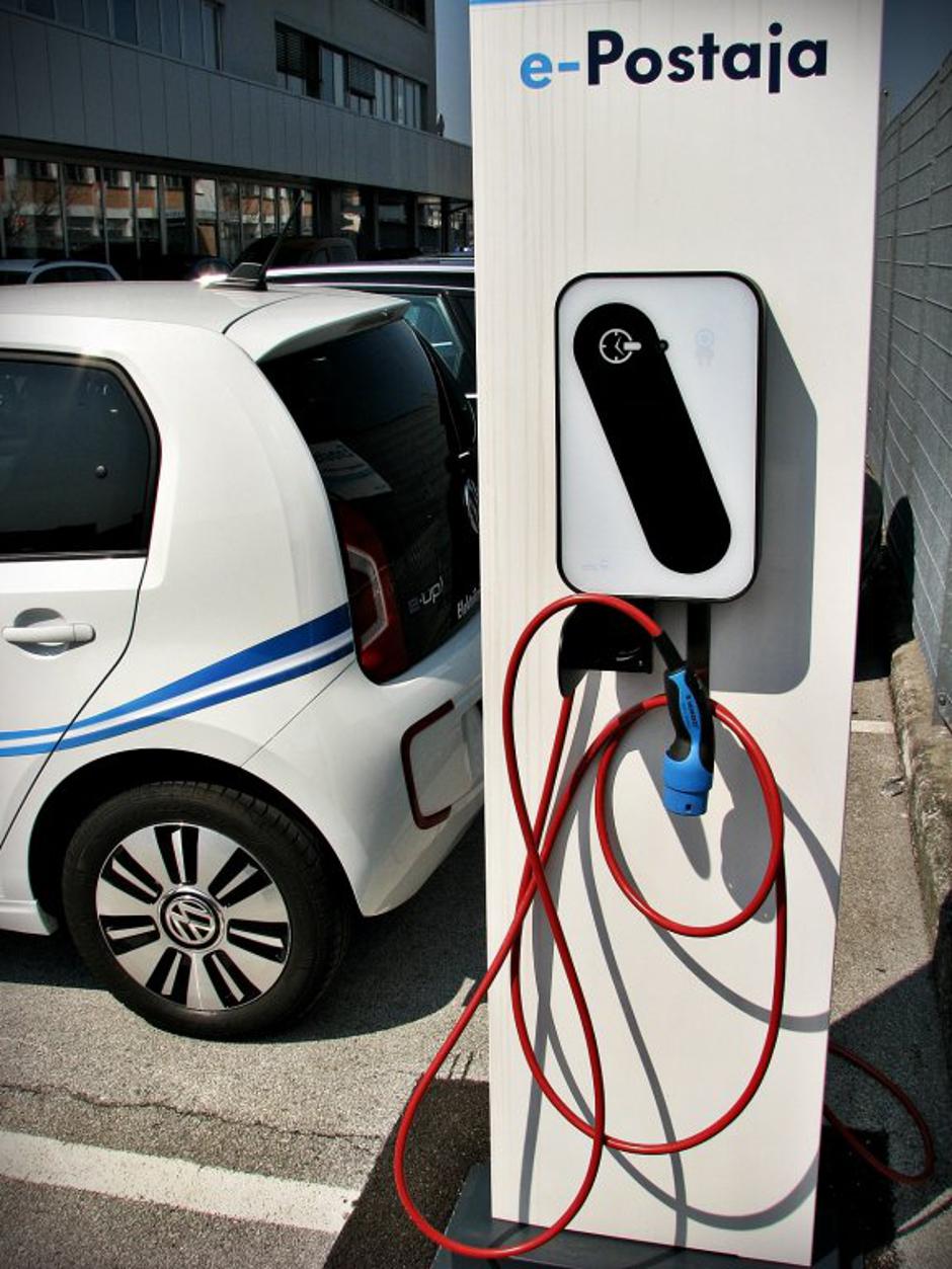 Električna polnilnica | Avtor: Andrej Leban