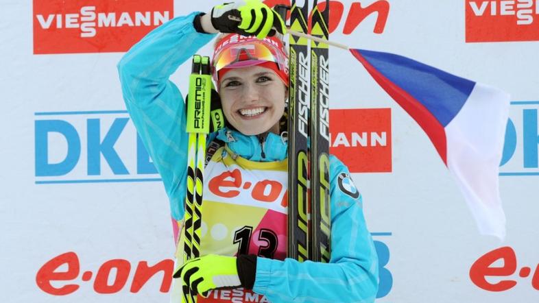 Gabriela Soukalova 15 km Chiemgau Arena Ruhpolding