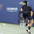 Novak Djoković med nogami
