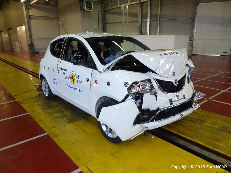 Lancia ypsilon na testiranjih Euro NCAP