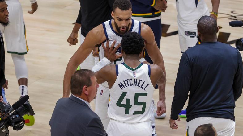 Rudy Gobert Donovan Mitchell