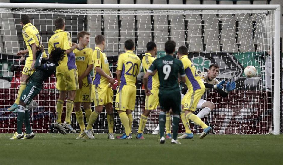 Toche Handanović Panathinaikos Maribor Evropska liga Atene Oaka | Avtor: Reuters