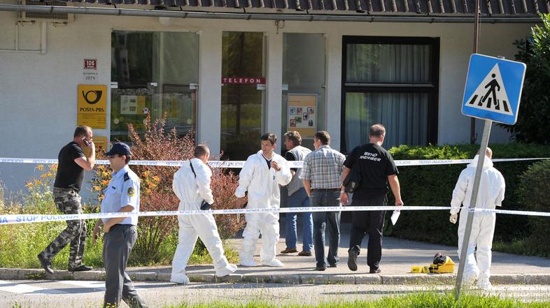 Rop pošte v Kresnicah pri Litiji.