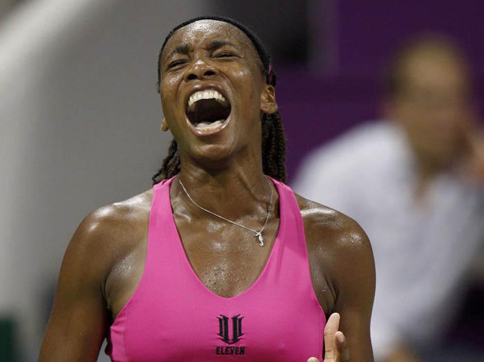 Venus Williams je v polfinalu Dohe premagala Jeleno Janković. FOTO: Reuters