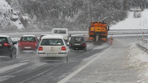 Ceste se po večini splužene in normalno prevozne. (Foto: Dare Čakeliš)
