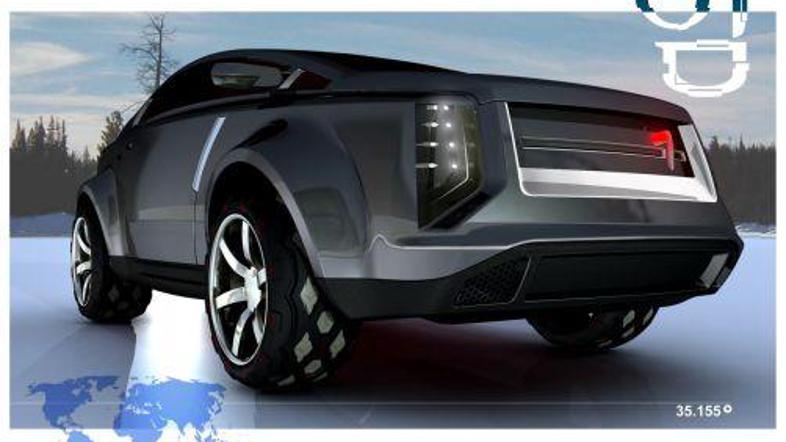 Kumho je predstavil koncept zanimivega električnega SUV-a z imenom fortis.