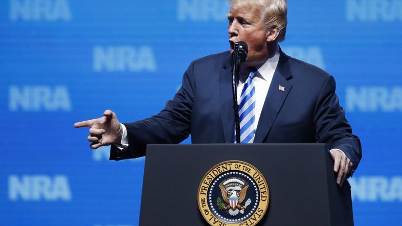 Donald Trump na konferenci NRA