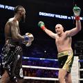 Tyson Fury in Deontay Wilder