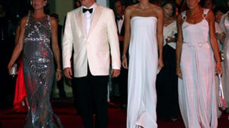 Princ Albert, Charlene Wittstock, princesi Stephanie in Caroline se vedno sijoči
