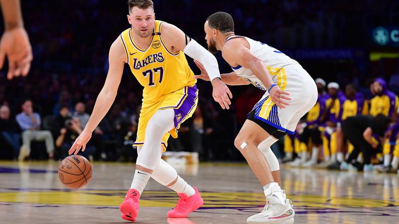 Luka Dončić in Stephen Curry