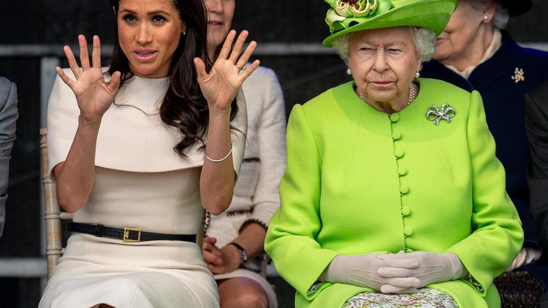 kraljica elizabeta ii, meghan markle