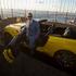 Ford Mustang GT na vrhu Empire State Buildinga.