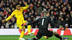 Sterling De Gea Manchester United Liverpool 