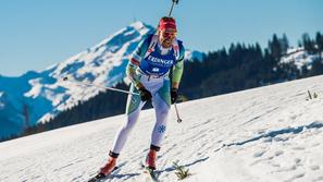 Klemen Bauer SP v biatlonu Hochfilzen