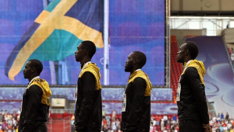 Jamajka, Nesta Carter, Kemar Bailey-Cole, Nickel Ashmeade, Usain Bolt, sp v atle