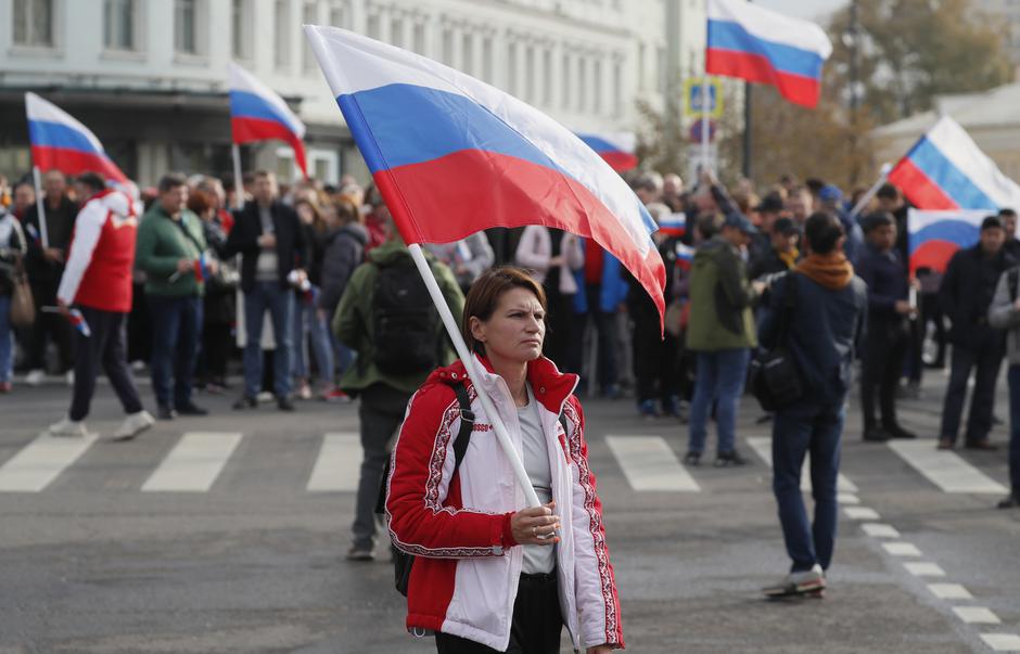 zborovanje v Moskvi | Avtor: Epa