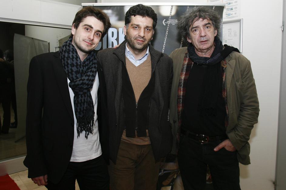 Miki Manojlović, igralec, Boris Ler, igralec, Danis Tanović, režiser