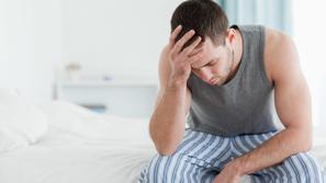 žalosten moški, zaskrbljenost, skrb, strah, moški, žalost,